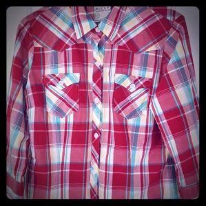 Roper Quarter Sleeve Button Down